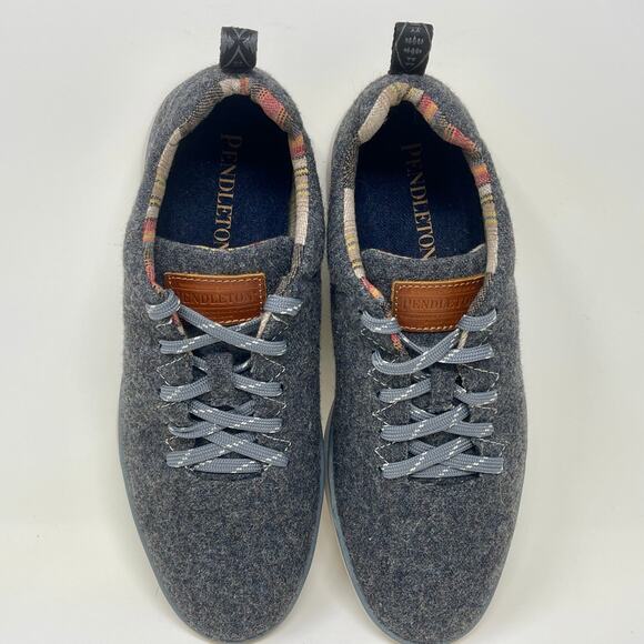 Pendleton Wool Sneakers Women's Sz 8 Vibram Soles Comfy I.1.8 - Picture 14 of 16